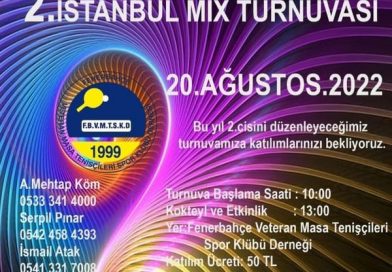 2. İstanbul Mix Turnuvası 20 Ağustos 2022